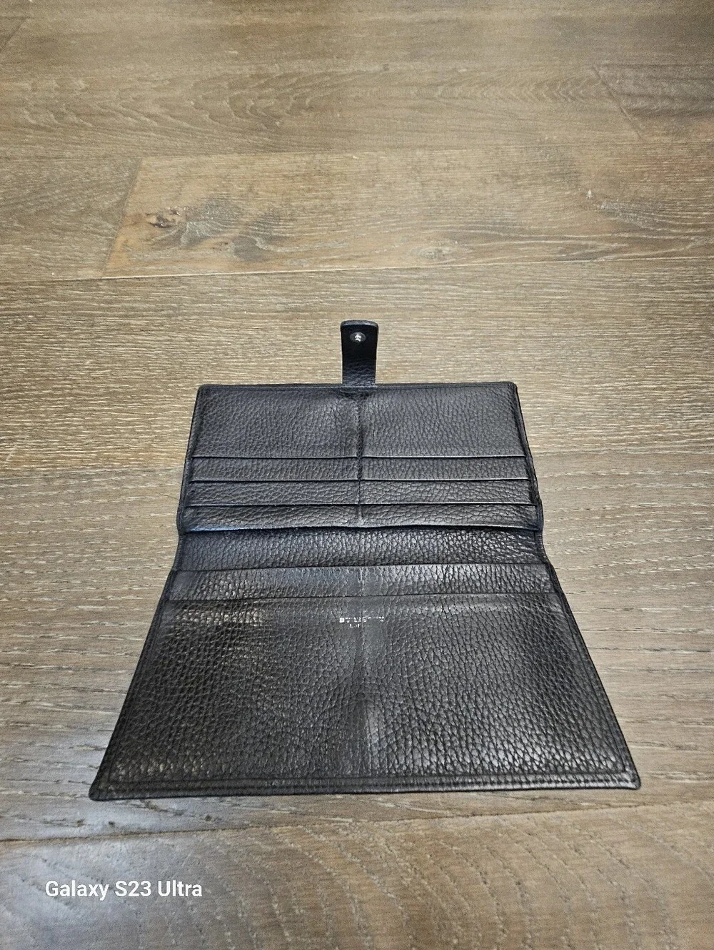 Burberry Black Leather Wallet